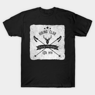 Smoky Mountain Hiking Club (light) T-Shirt